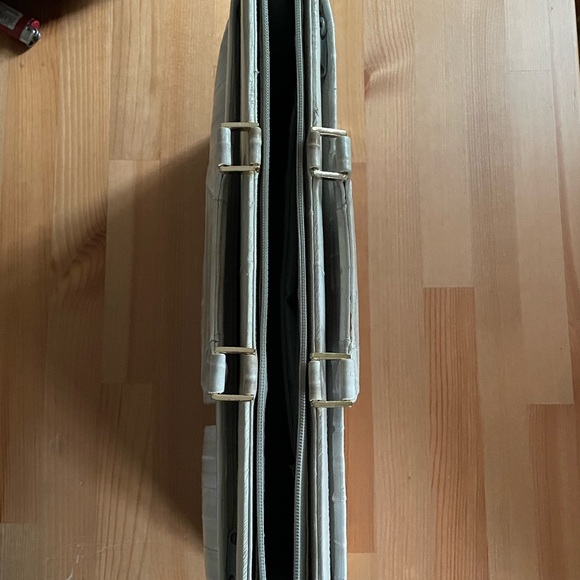 VINTAGE genuine eel skin leather purse - Picture 5 of 6